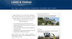 Desktop Screenshot of lodgeandthomas.co.uk